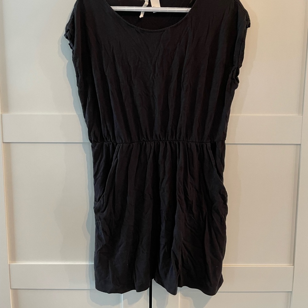 H&M Black Short Dress, Size Large